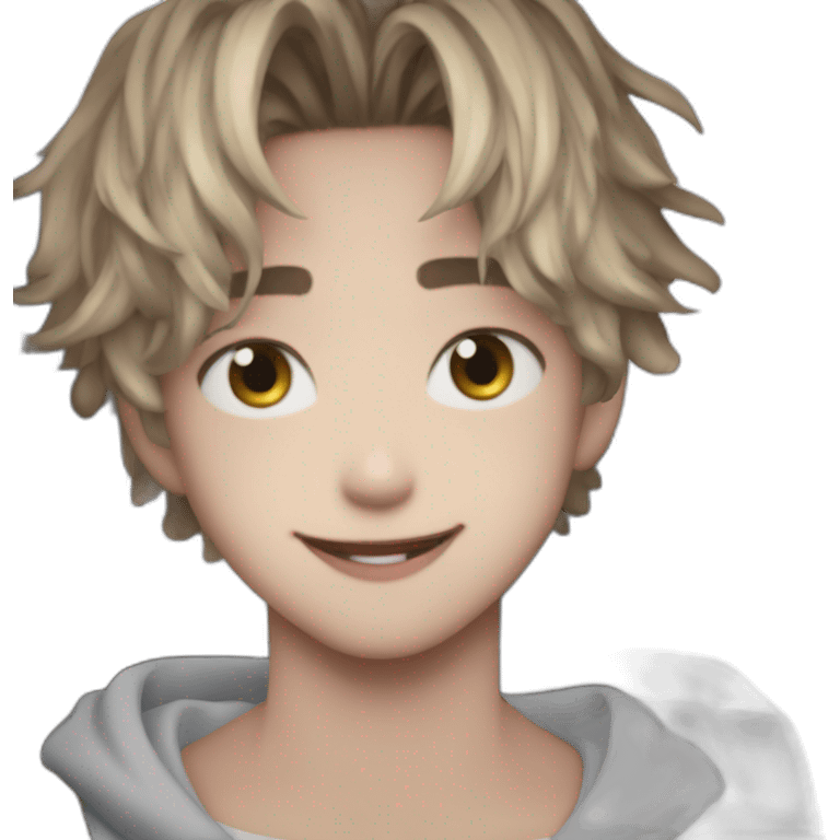 Felix de stray kids emoji