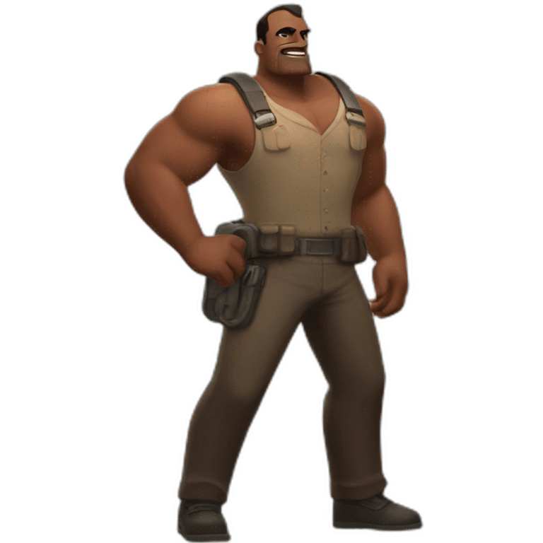 tf2 heavy a-pose emoji