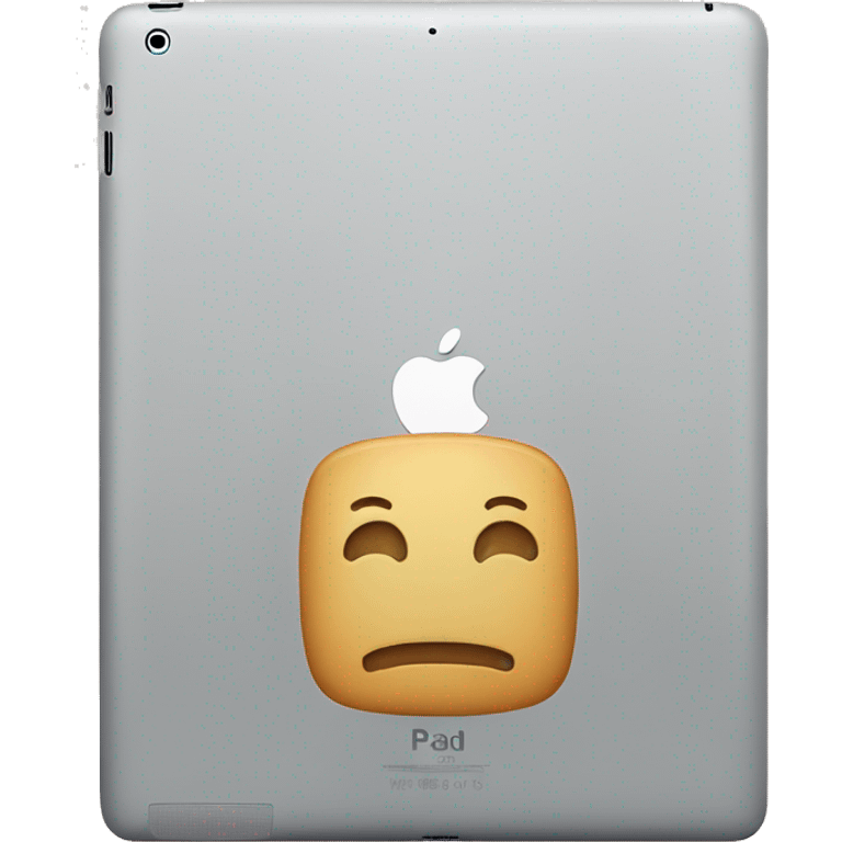 Ipad on the table  emoji