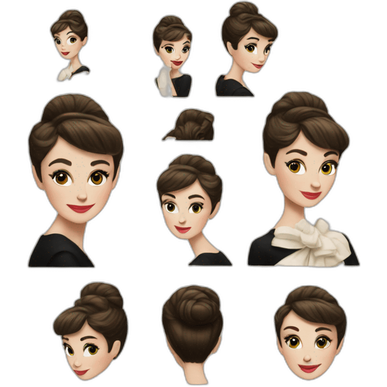 audrey hepburn emoji