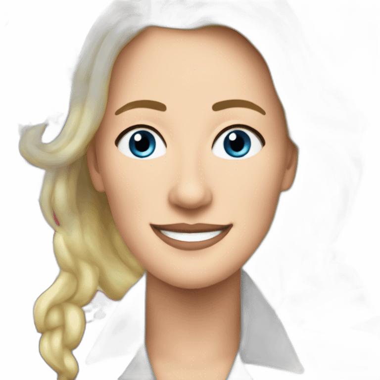 Coeur Marine Lepen emoji