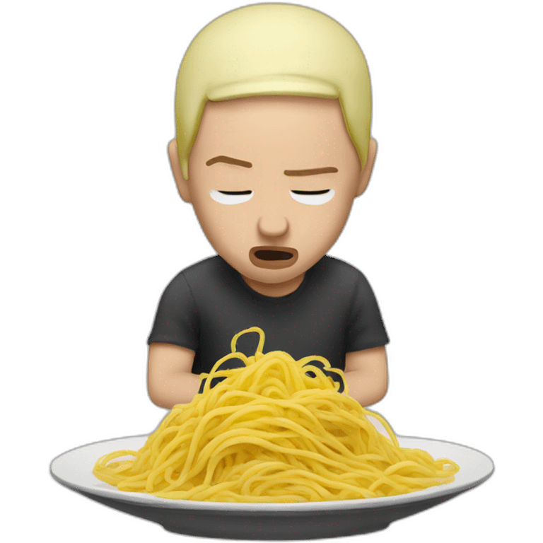 eminem-vomits-spaghetti emoji