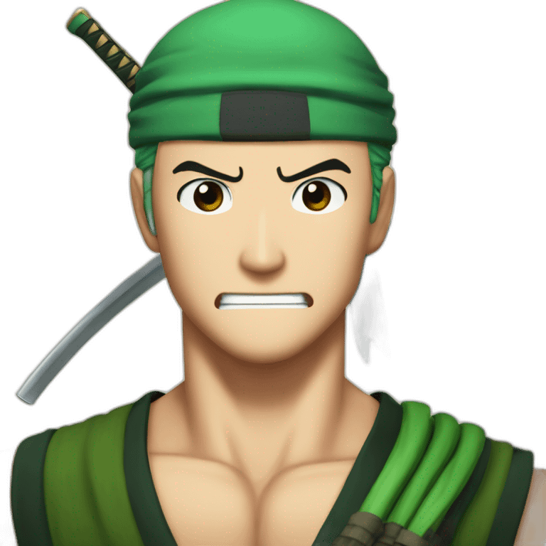 Roronoa zoro emoji