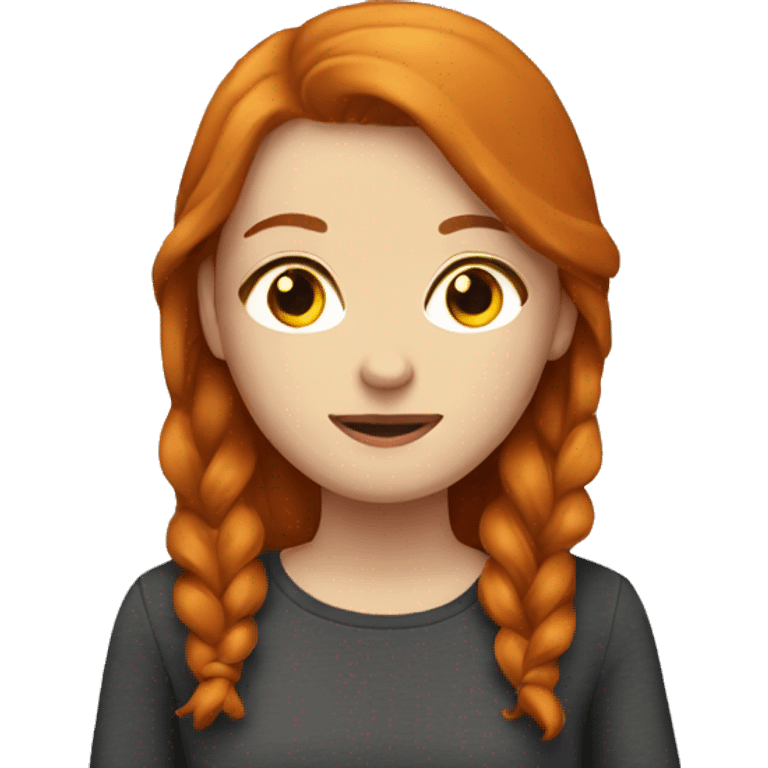 Ginger and brunette gurl emoji