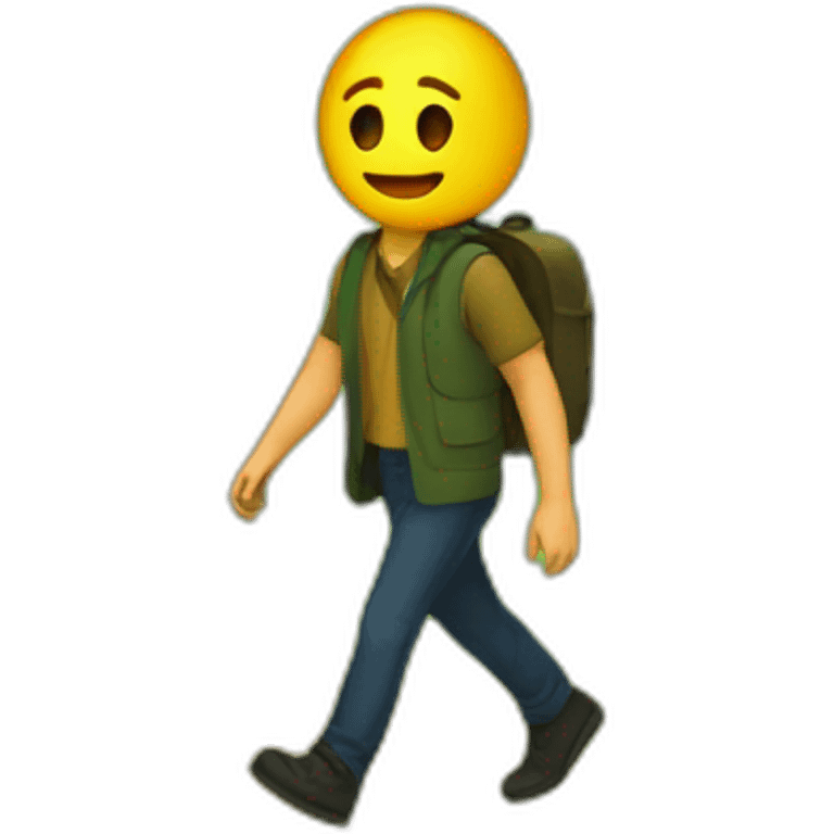 Vladislav Kerzhovich is walking through the forest emoji