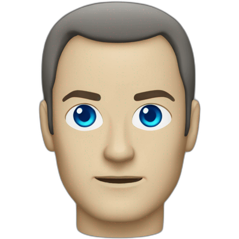 star trek officer tng blue eyes emoji