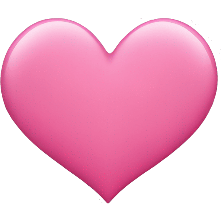 Pink heart emoji