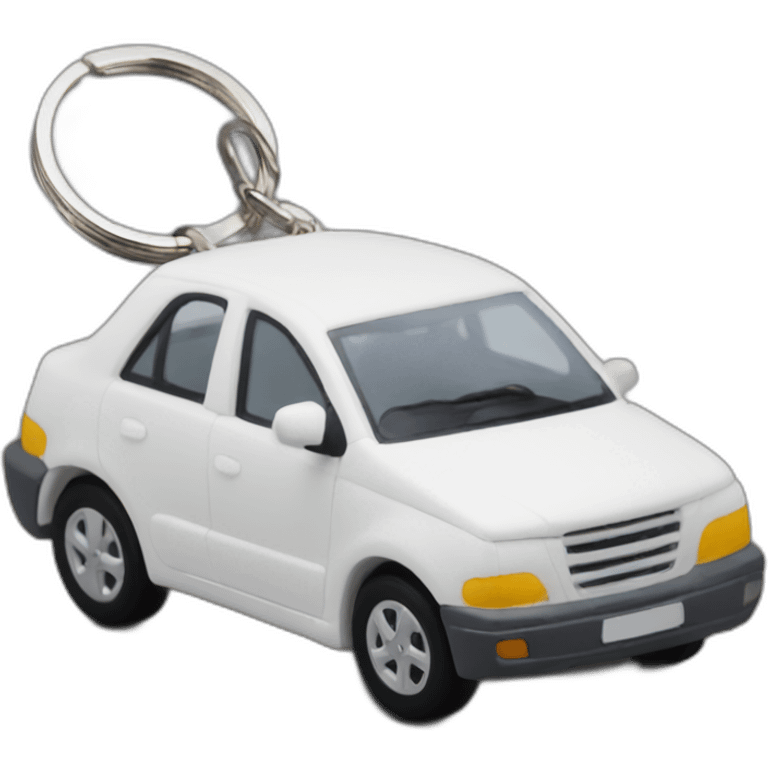 car keychain emoji