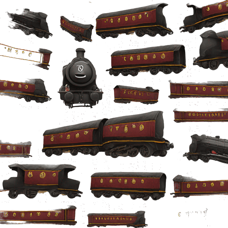 Hogwarts express emoji