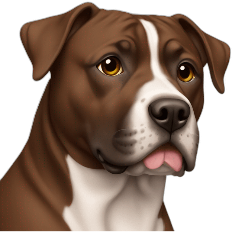 Brown Staffordshire emoji