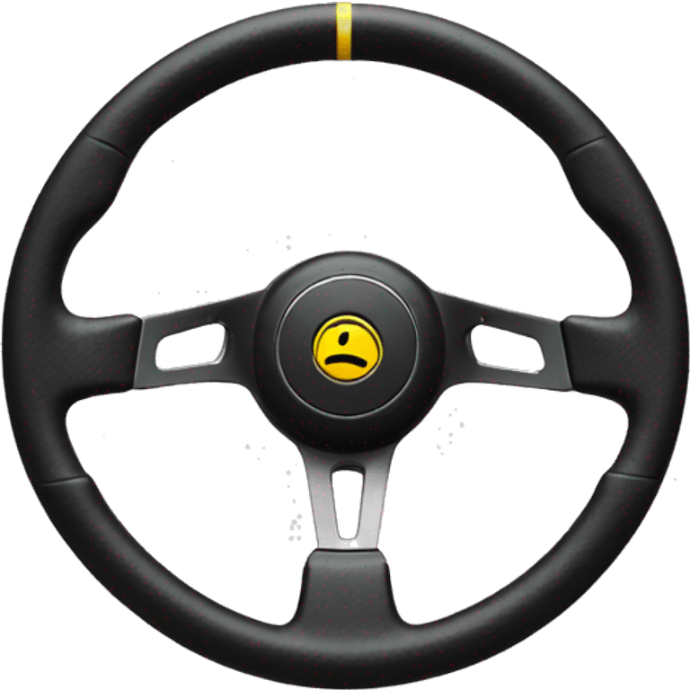 sim racing wheel emoji