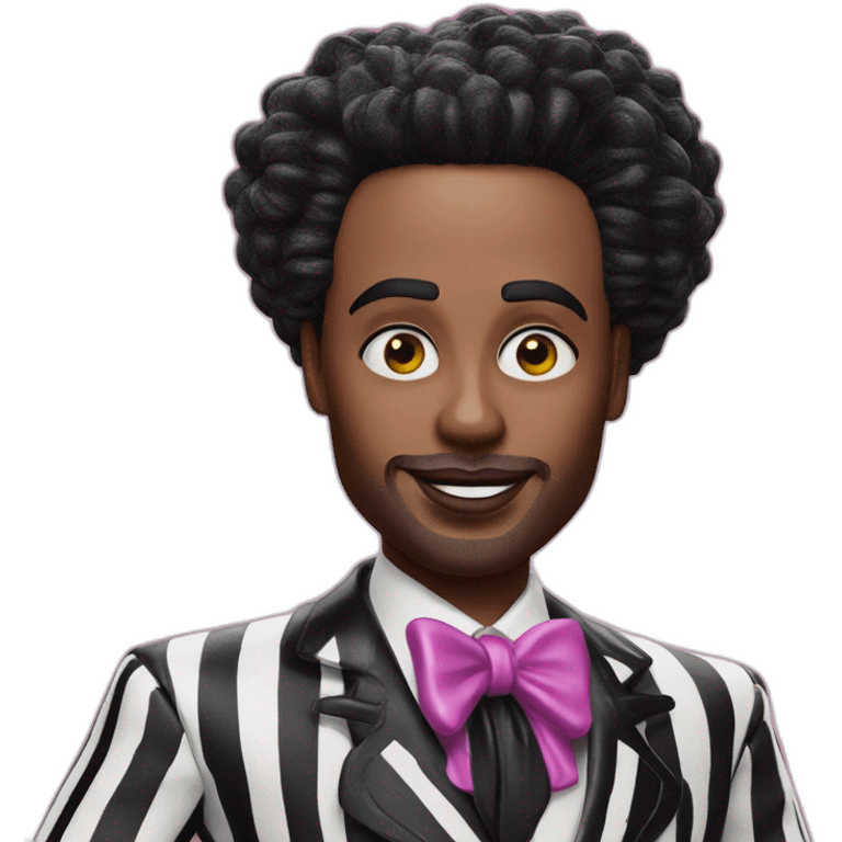 beetlejuice in barbie outfit emoji