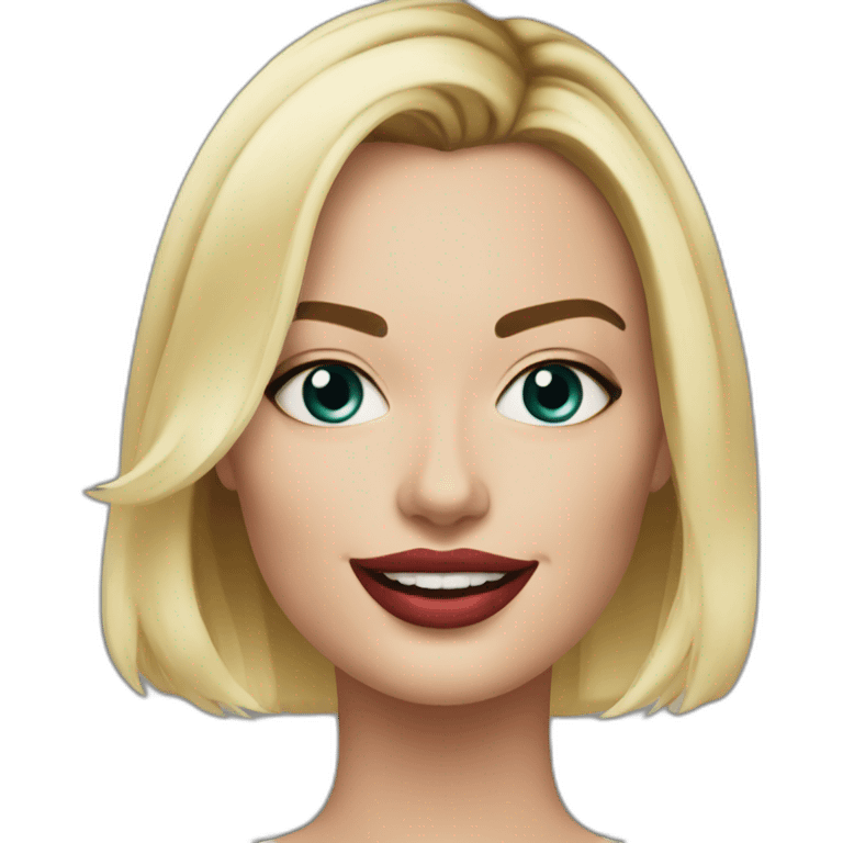 margot robbie emoji