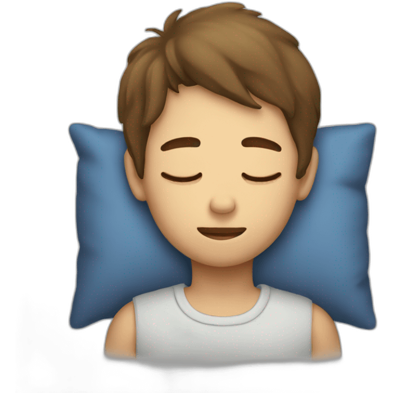 Boy sleeping  emoji