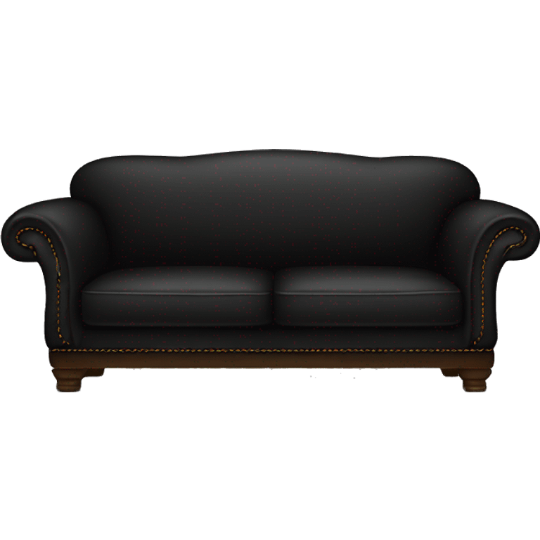 Black couch emoji