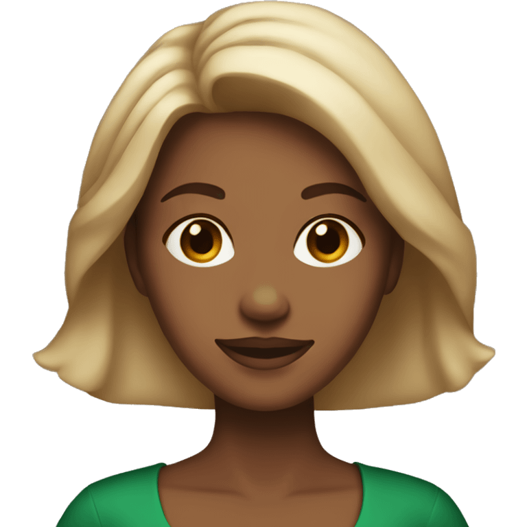 Woman with light brown skin wrapping Christmas present emoji