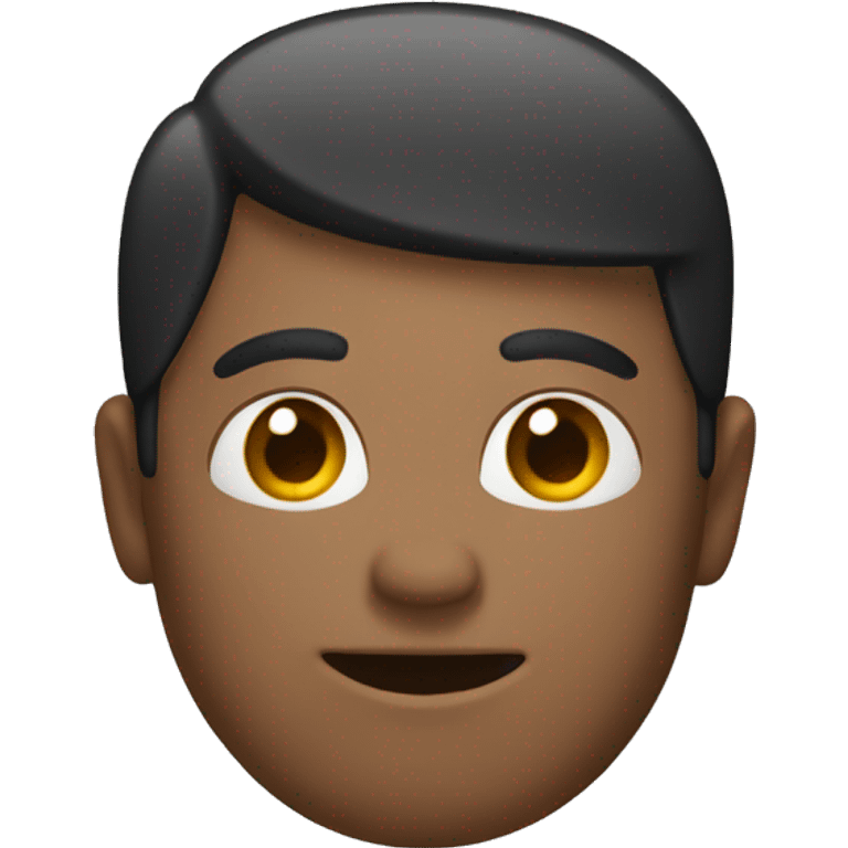 guy with square head emoji