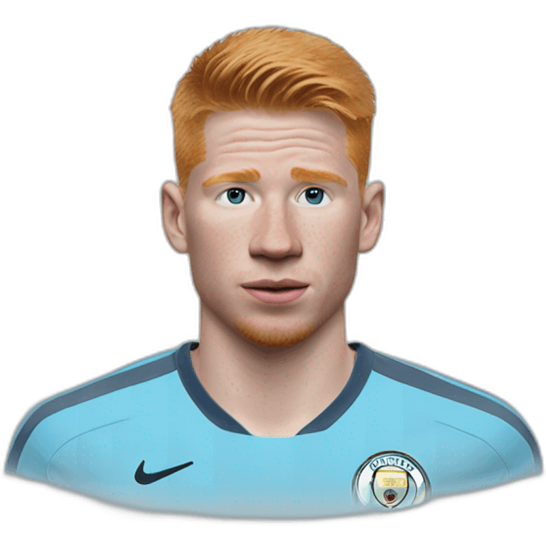 de bruyne realistic emoji