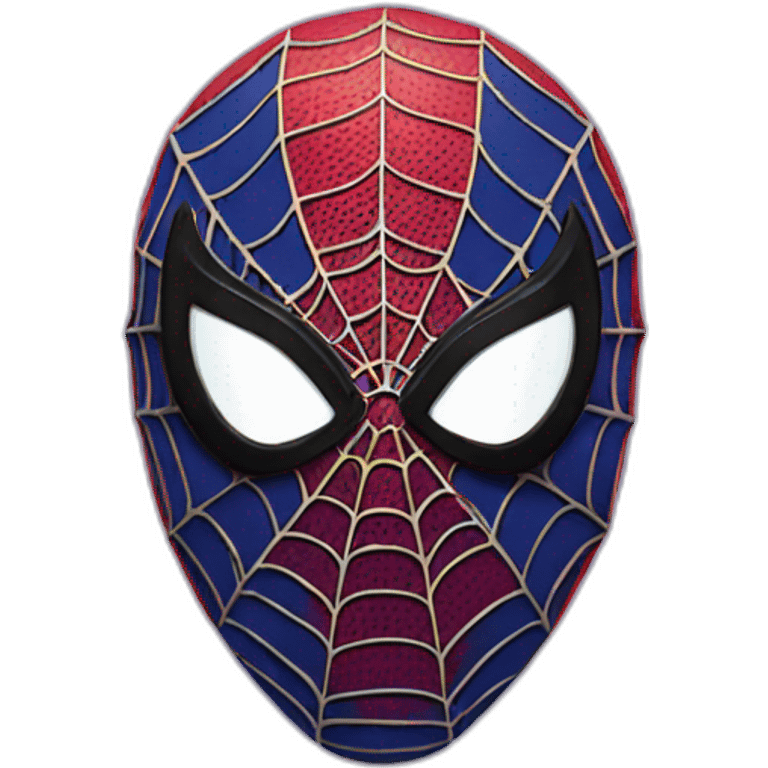 spiderman half mask emoji