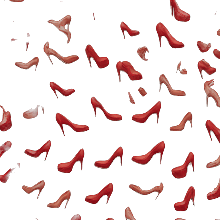 Louboutin heels  emoji