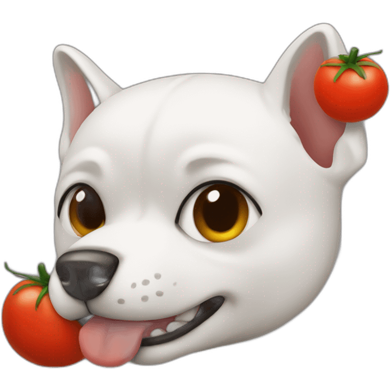 Ninja Dog Tomato emoji