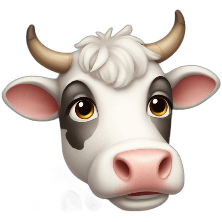 cute cow emoji