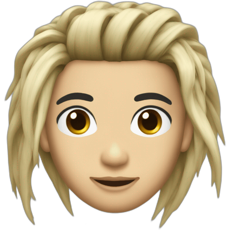 Bill Kaulitz hair spray emoji