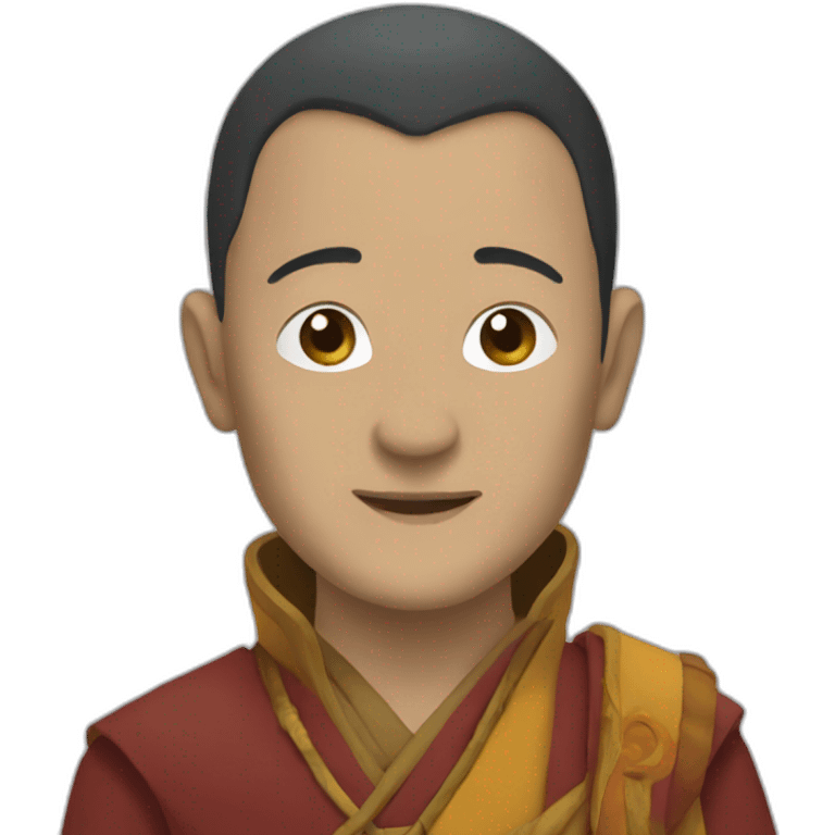 Gyatso from avatar emoji