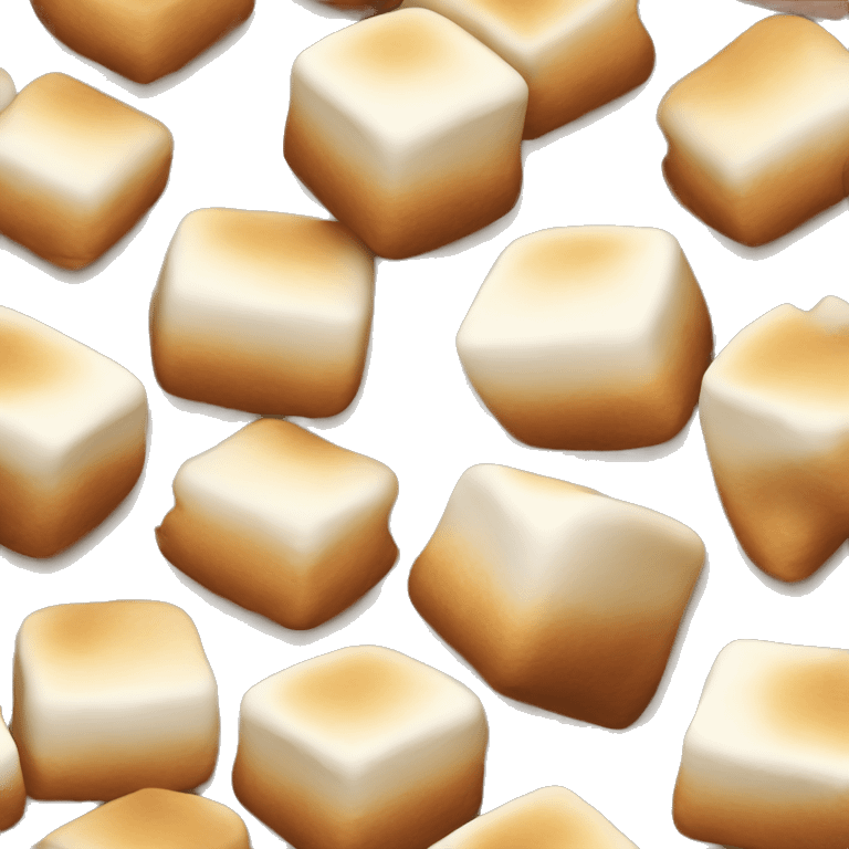 toasted marshmallow plain emoji