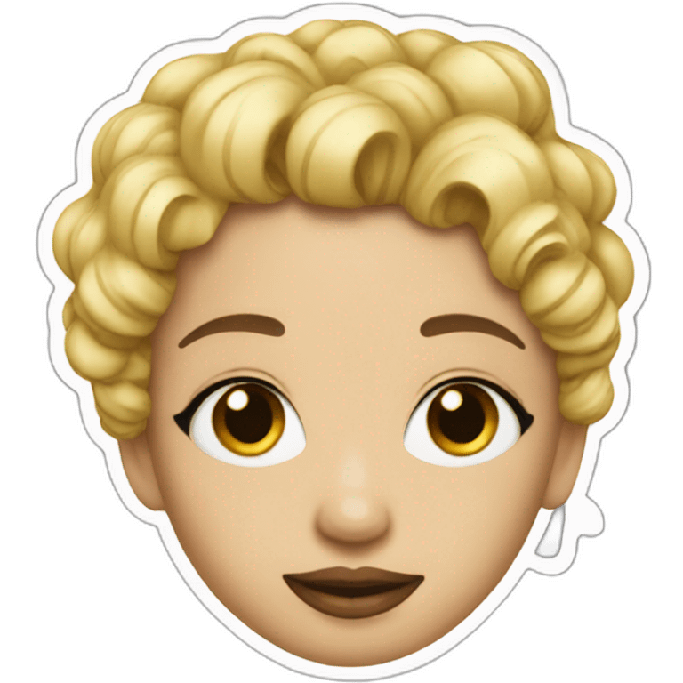 The singer Angele emoji