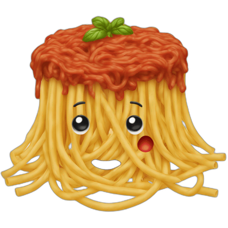 Spaghetti Bolognese emoji