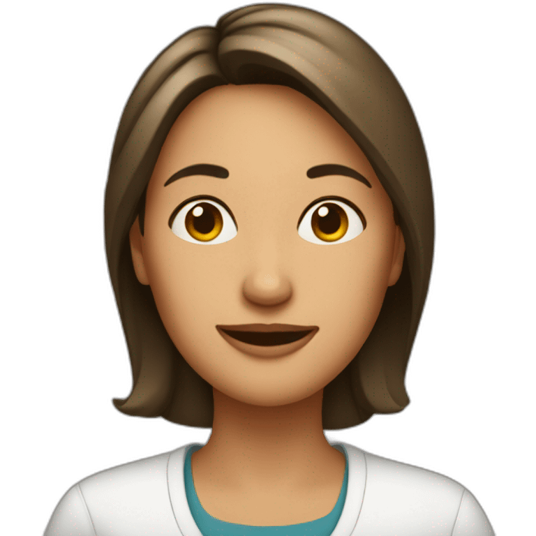 Mom on a market emoji