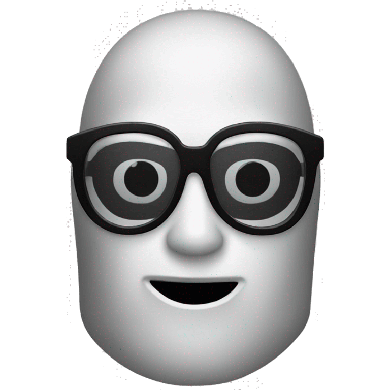 balaclava with glasses emoji