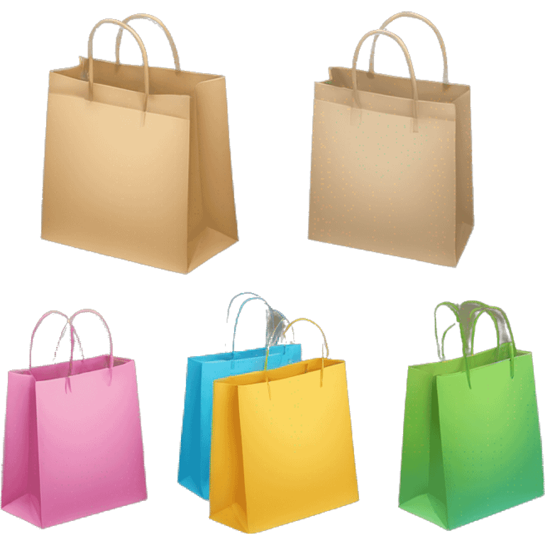 shopping bags emoji