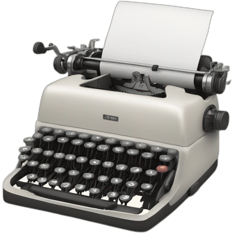 typewriter emoji