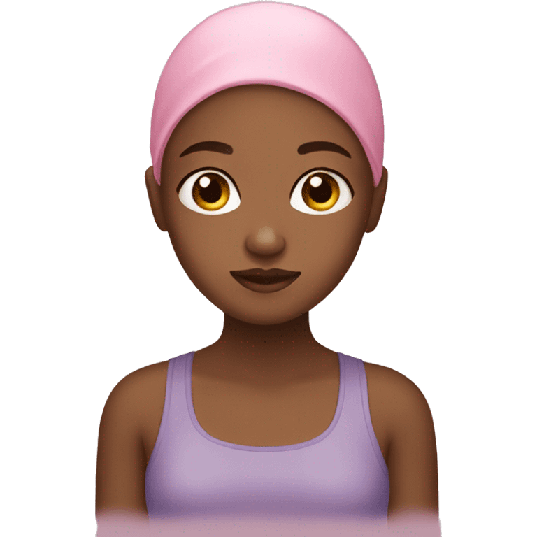 Girl with cancer emoji