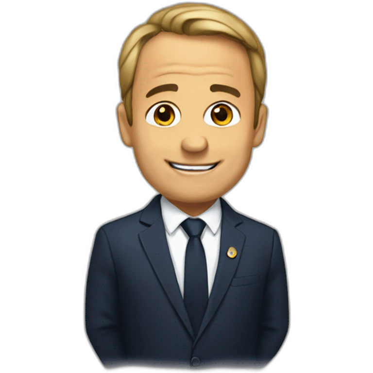 Emojie ok fait par macron emoji