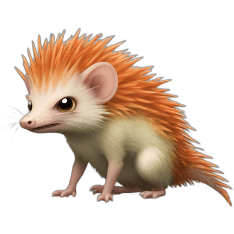 Angry redhead tenrecs emoji