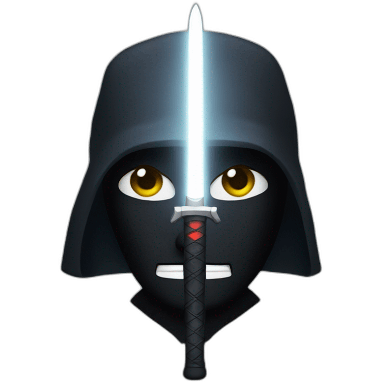 Dark saber emoji