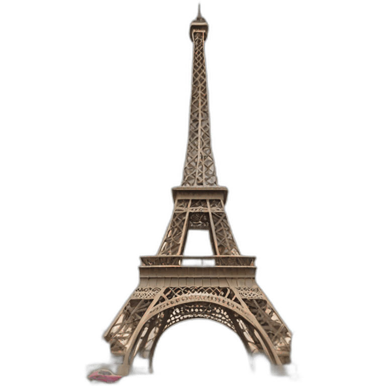 paris eiffel tower emoji