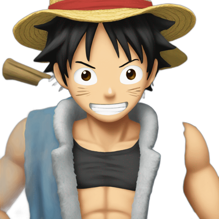 Luffy chat emoji