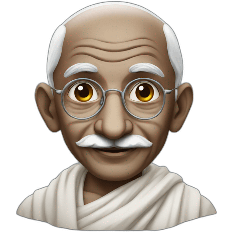 Mahatma Gandhi  emoji