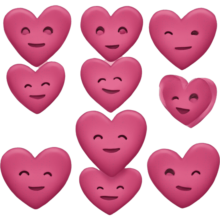 Cute hearts  emoji