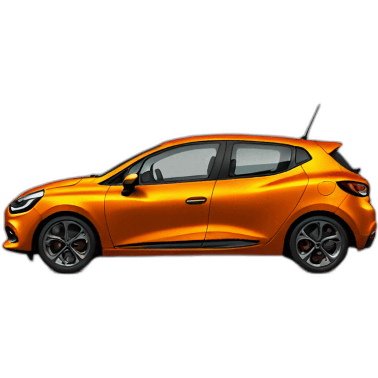 clio 5 orange emoji