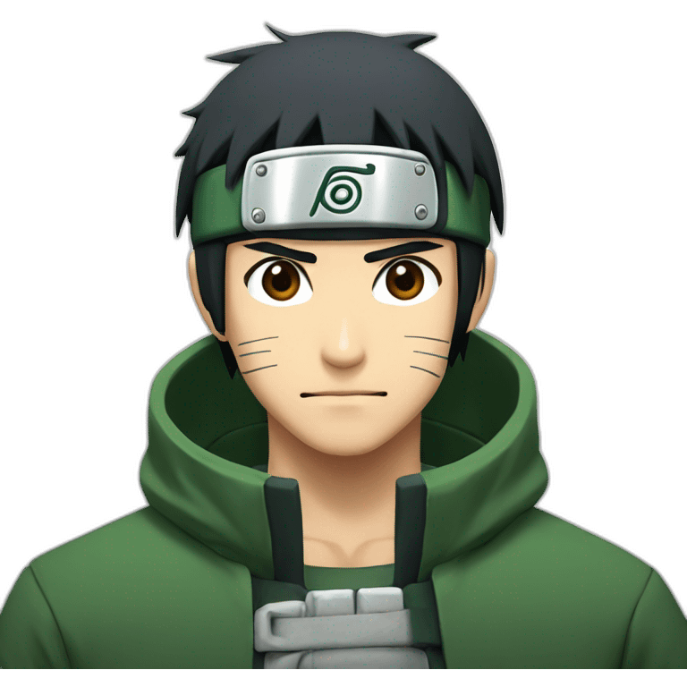 rock lee from naruto anime emoji