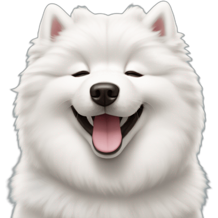 happy-samoyed emoji