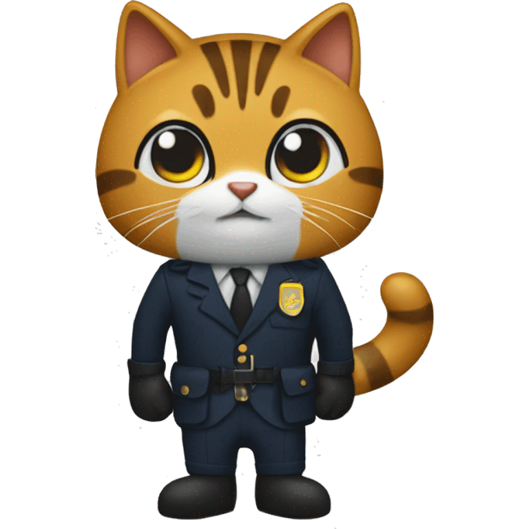 SpyCat Special Agent mitten emoji