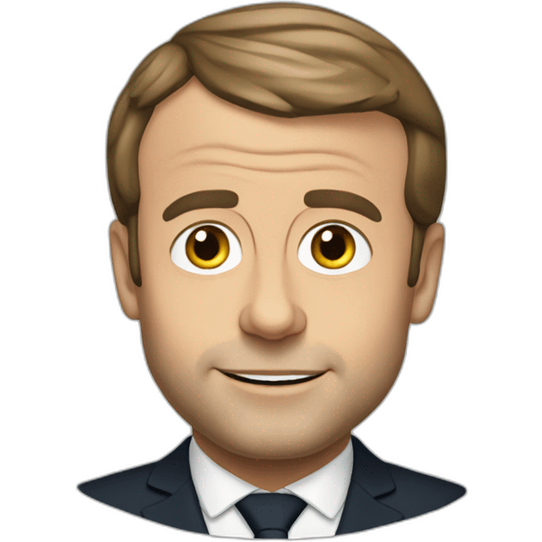 Emmanuel Macron  emoji