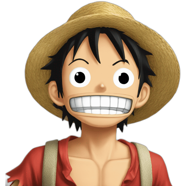 Monkey d luffy emoji