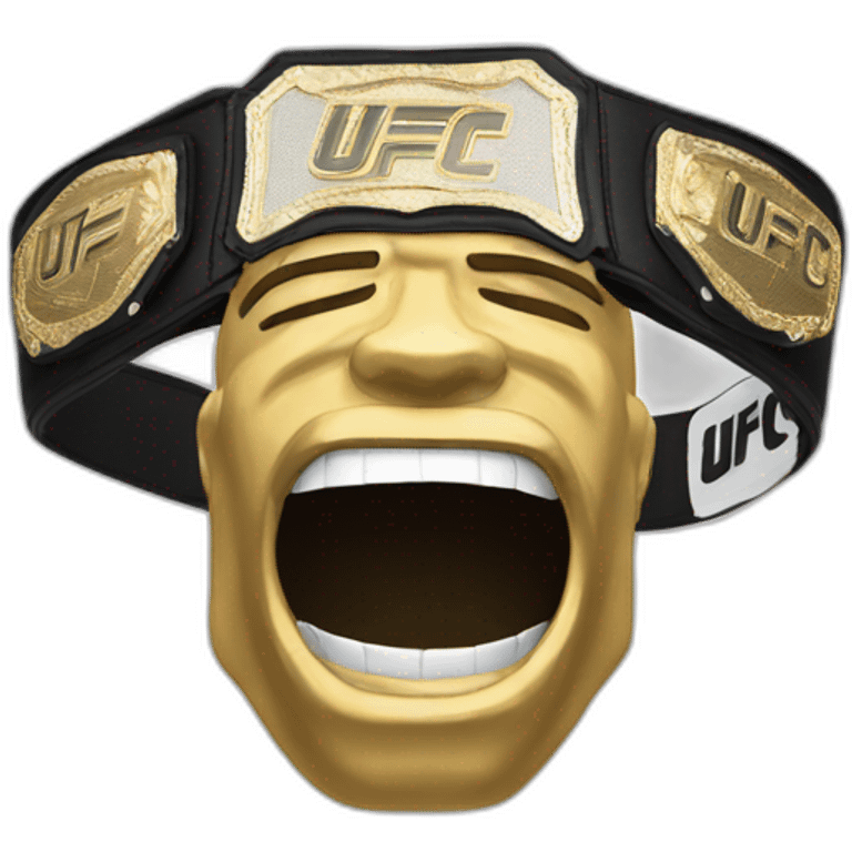 UFC champion belt emoji